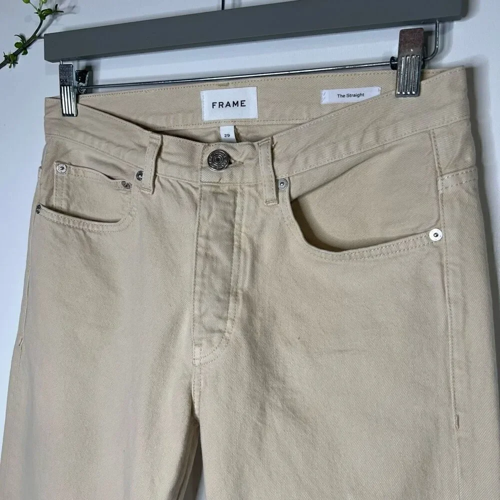 Frame Denim 29 hem raw